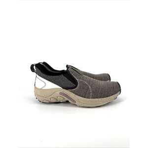 Merrell Jungle Moc Womens 10.5 Brown Gray EVO Sneakers Knit Slip On Hiking Shoes